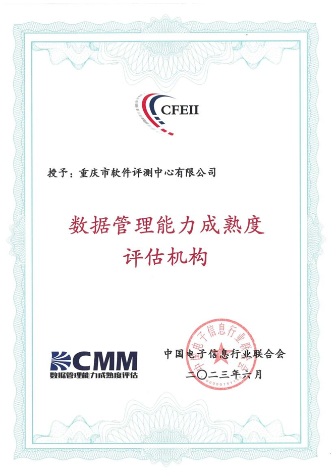 响应重庆市信息化重点产业政策，公司积极推广DCMM评估贯标工作(图5)